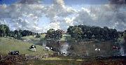 Wivenhoe Park, Essex, Wohnsitz des Major-Generals Rebow, John Constable